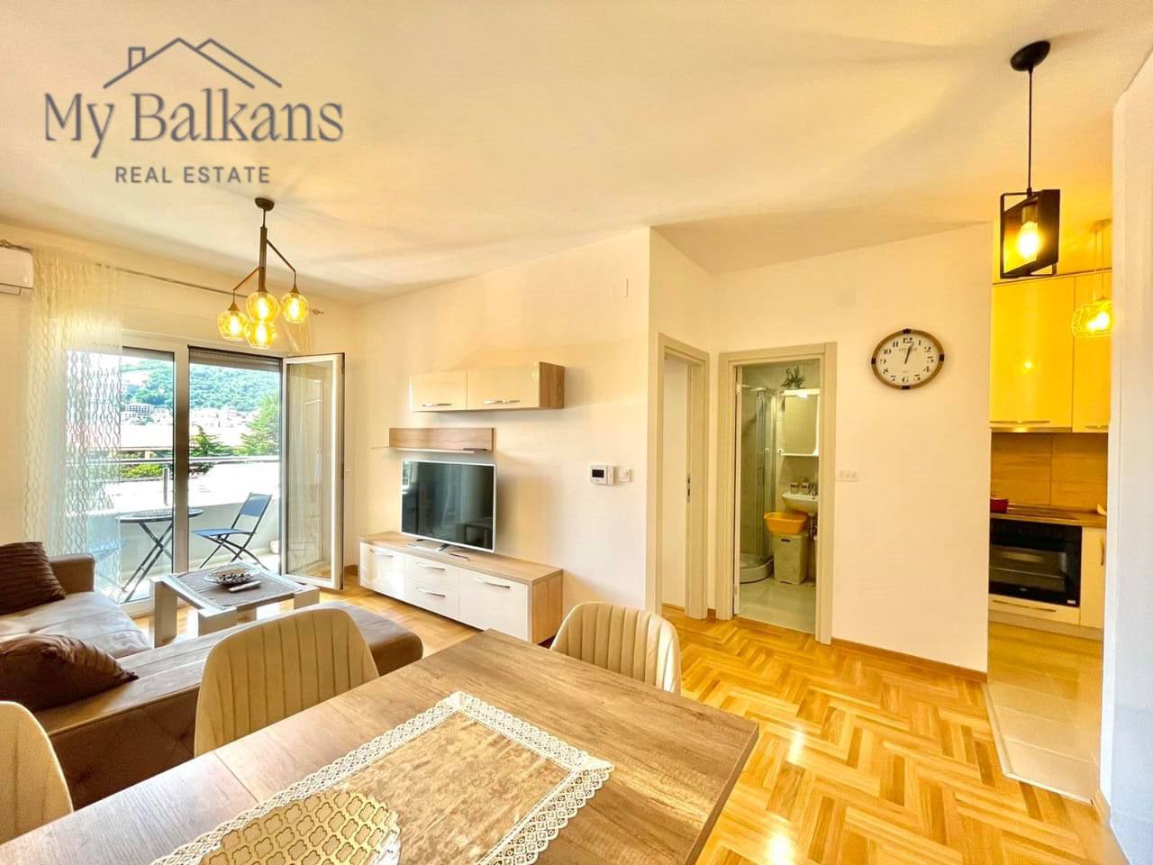 Квартира с 1 спальней в Розино, 45 м²
