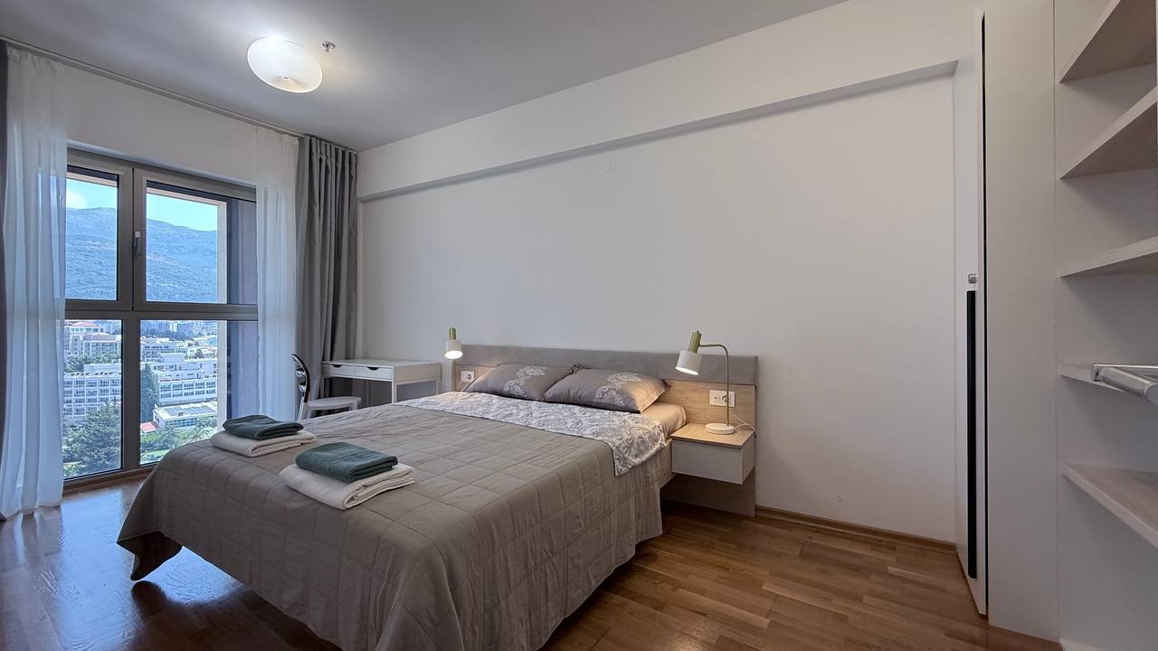 Квартира с 1 спальней в Будве, 50 м²