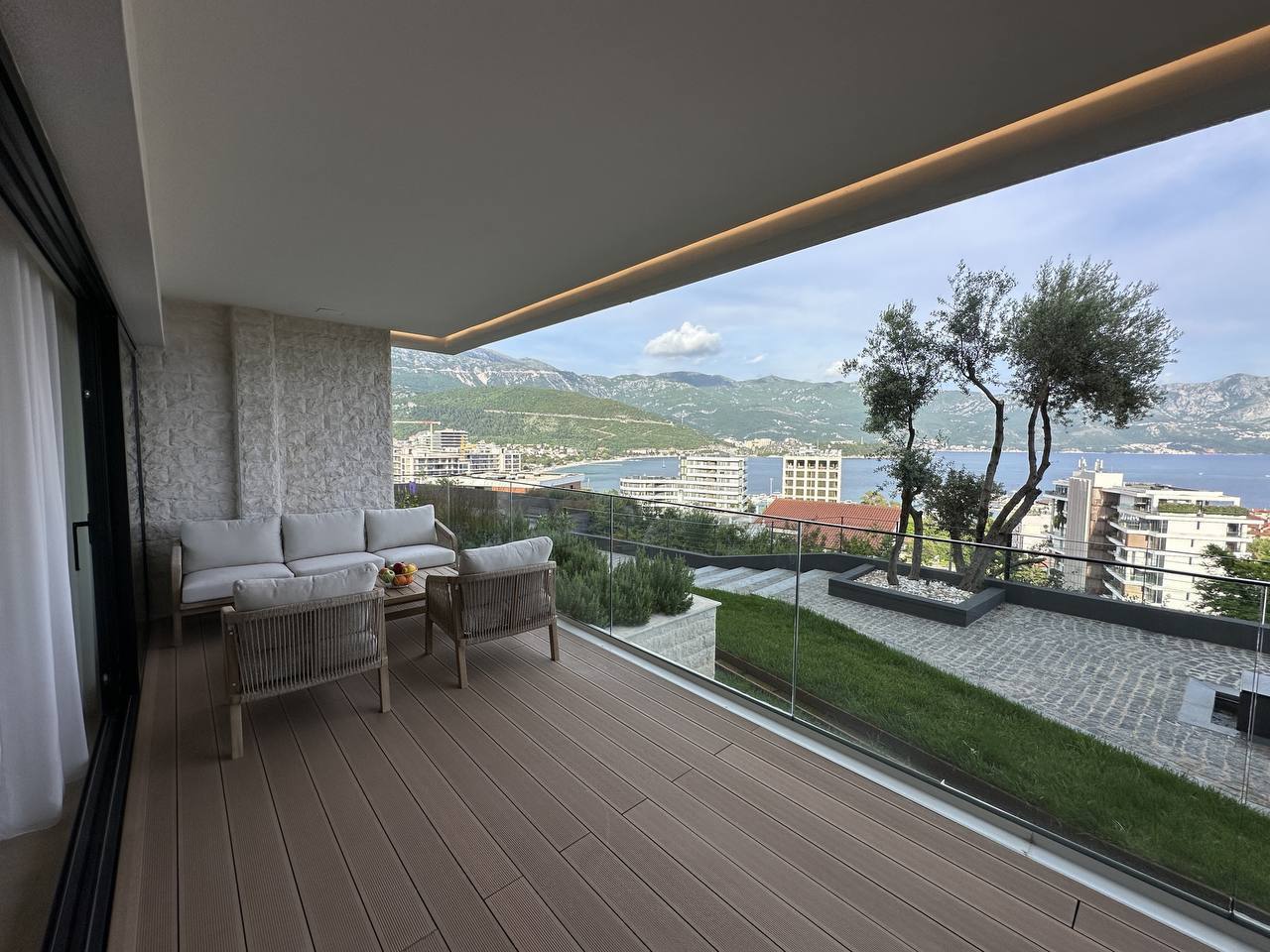 Квартира с 1 спальней в Будве, 62 м²