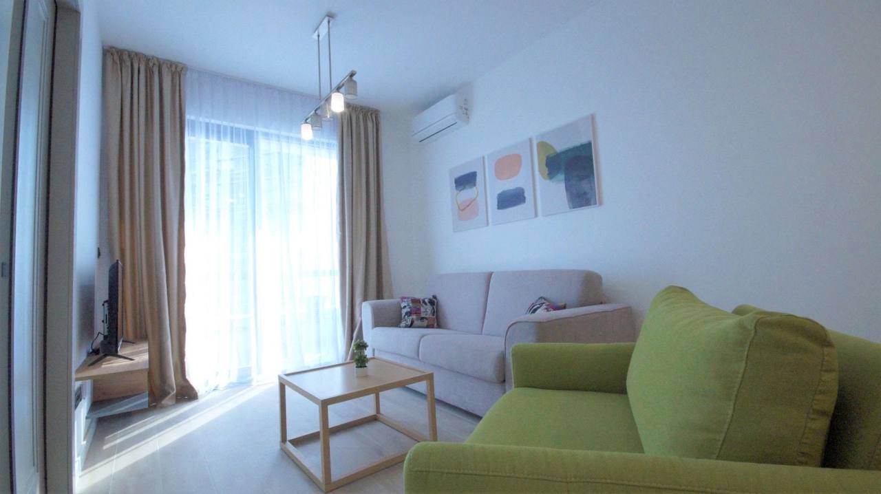Квартира с 1 спальней в Бечичи, 48 м²