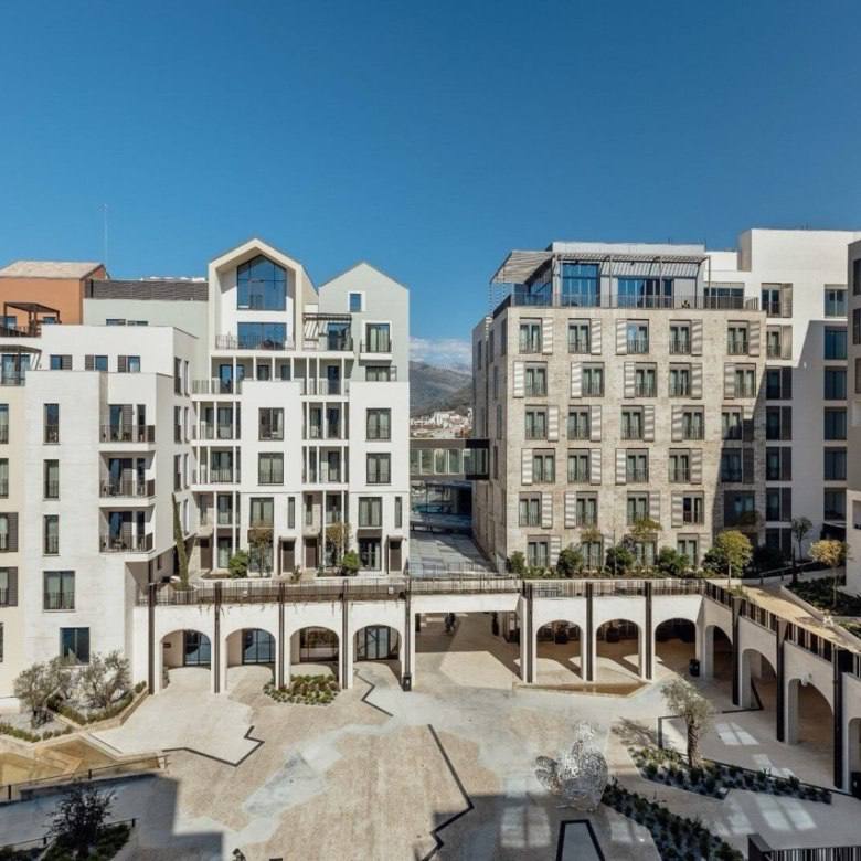 Квартира с 1 спальней в Porto Montenegro, 68 м²