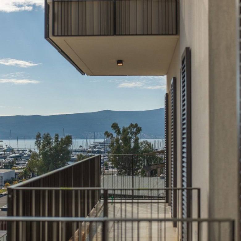 Квартира с 1 спальней в Porto Montenegro, 60 м²