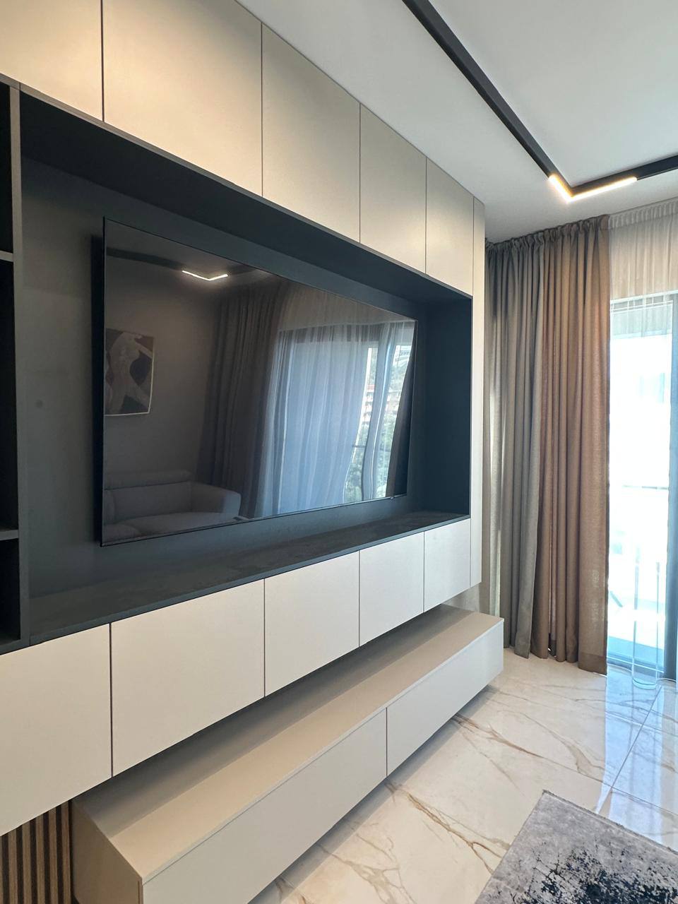 Квартира с 2 спальнями в Рафаиловичах, 48 м²