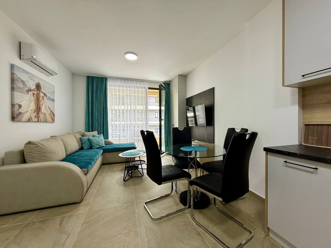 Квартира с 1 спальней в Бечичи, 45 м² 4