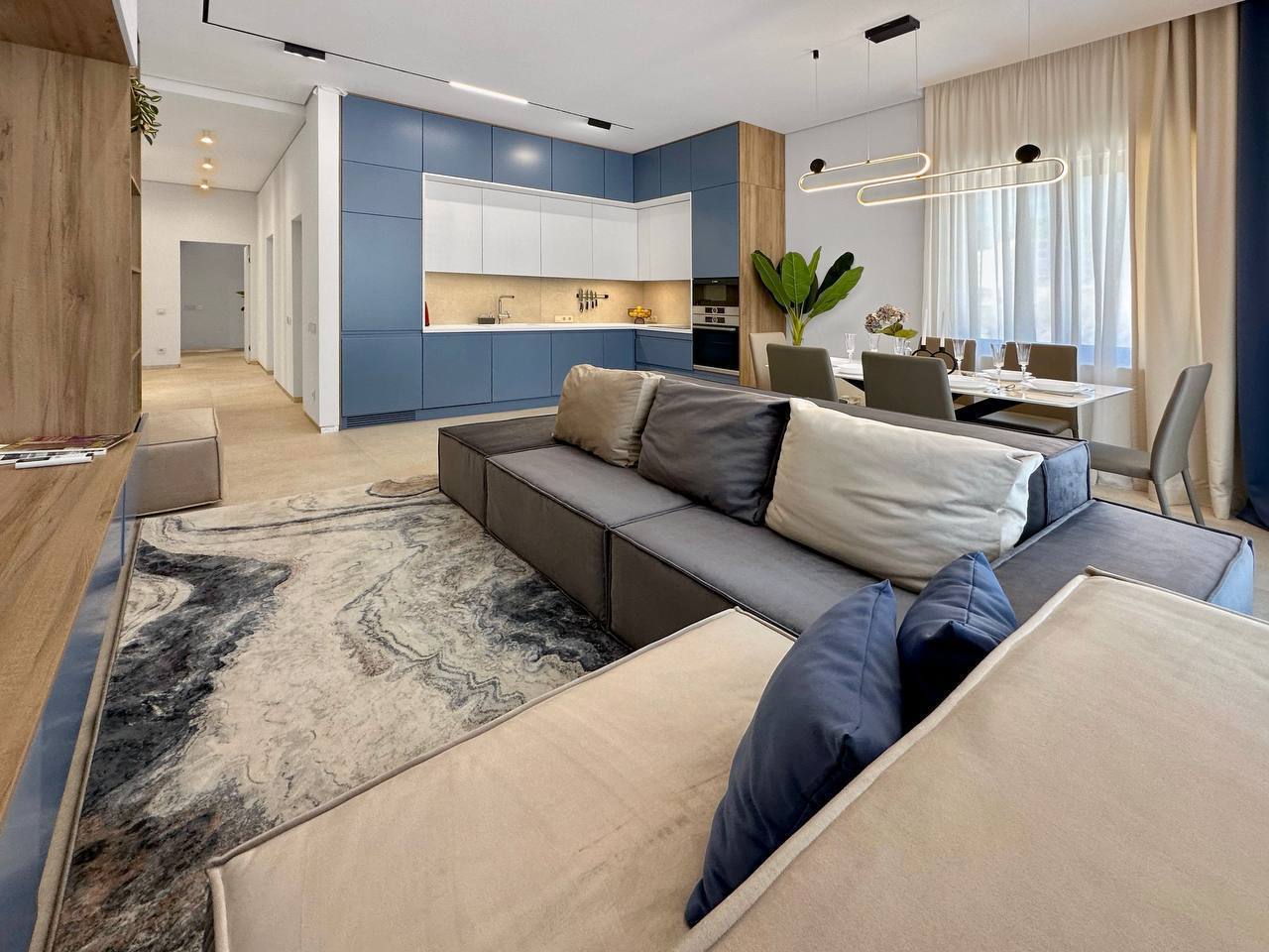 Квартира с 2 спальнями в Бечичи, 95 м²