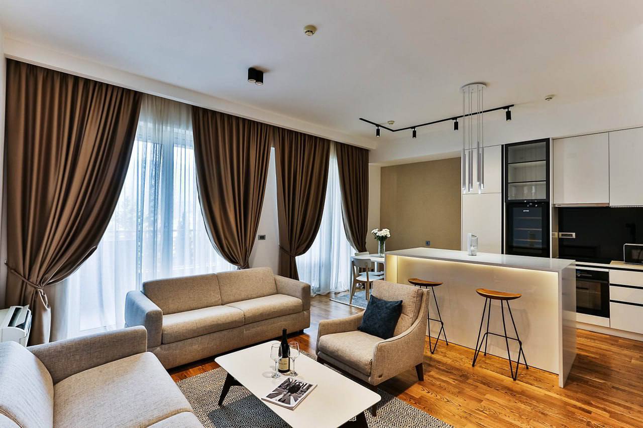Квартира с 2 спальнями в Будве, 76 м²