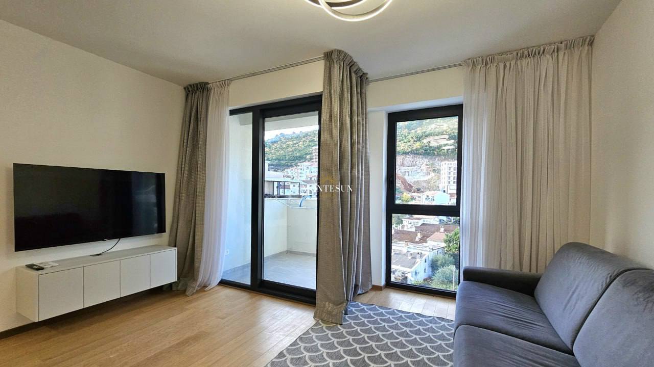 Квартира с 1 спальней в Будве, 43 м²