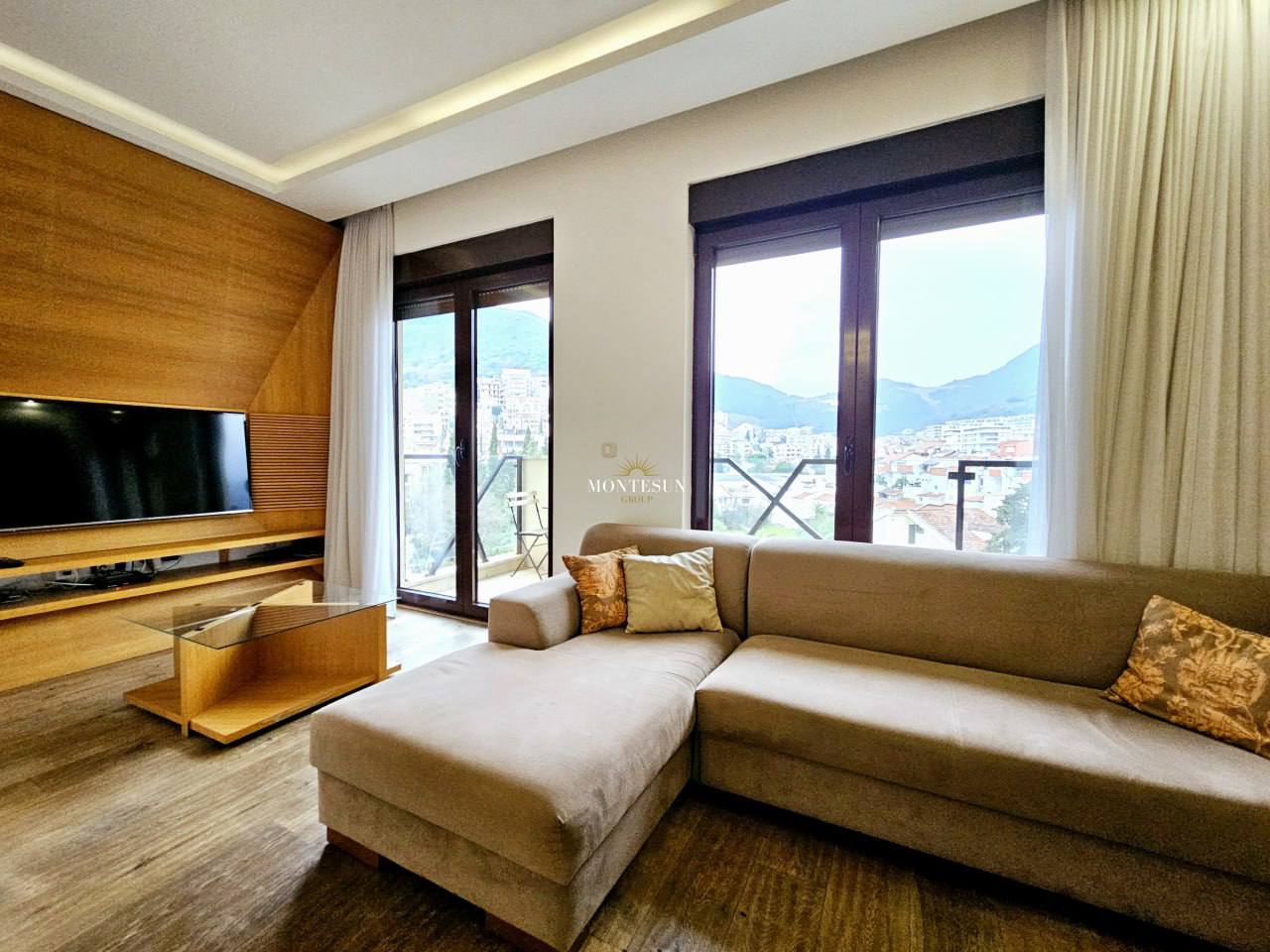 Квартира с 1 спальней в Будве, 44 м²