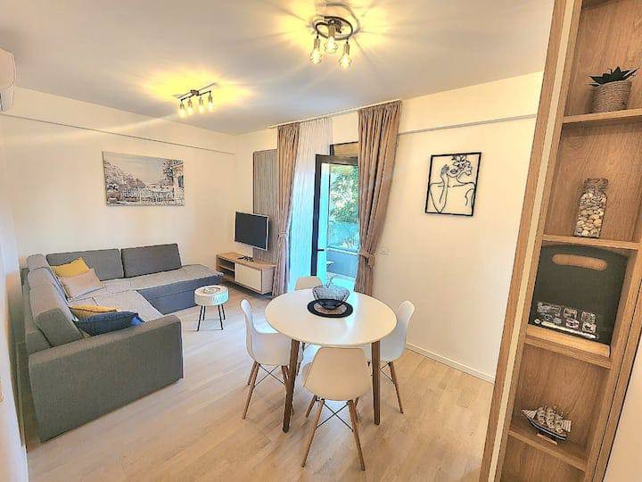 Квартира с 1 спальней в Будве, 38 м²