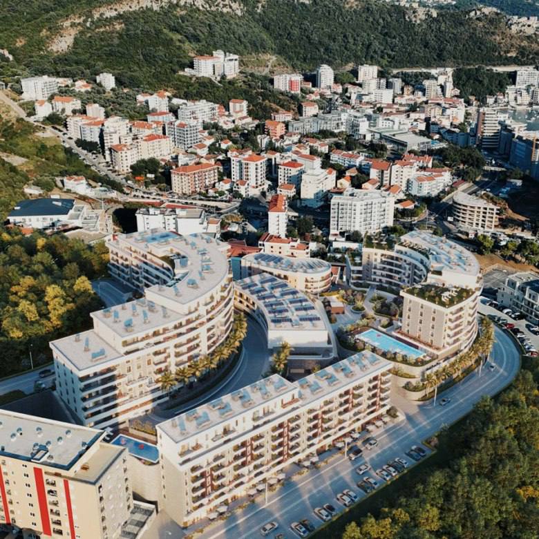 Студия в Бечичи, 42 м²