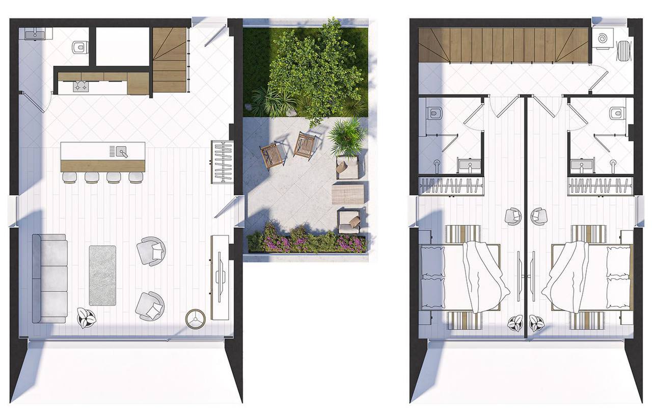 Таунхаус с 2 спальнями в Луштице, 119 м² thumbnail 6