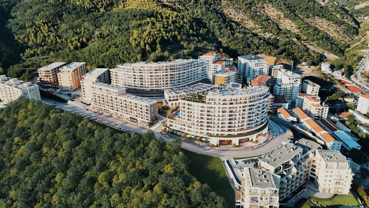 Квартира с 2 спальнями в Бечичи, 58 м²
