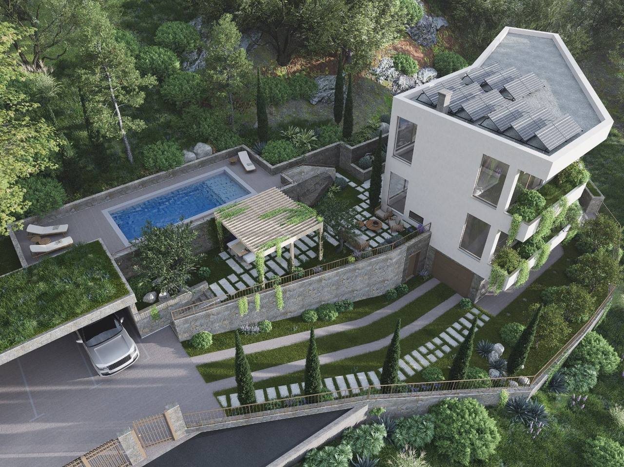 Вилла с 3 спальнями в Тивате, 312 м² thumbnail 13