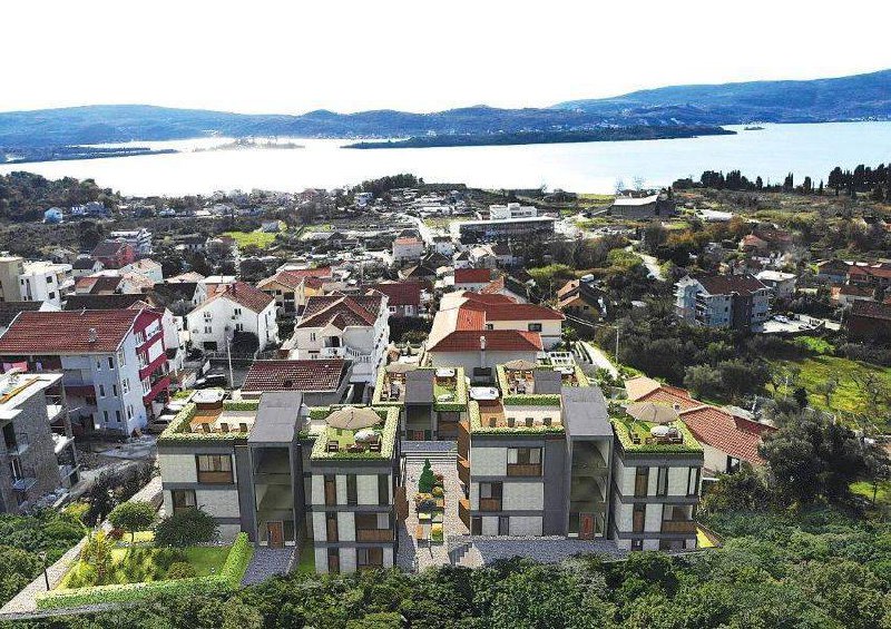 Квартира с 2 спальнями в Тивате, 61.83 м²