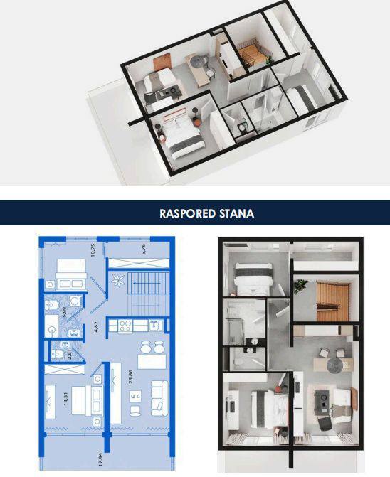 Квартира с 2 спальнями в Porto Montenegro, 86.23 м² thumbnail 8
