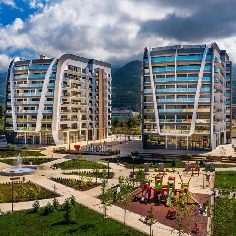 Квартира с 1 спальней в Баре, 64 м²