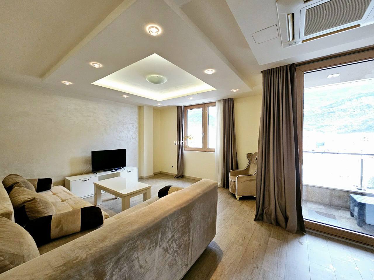 Квартира с 1 спальней в Будве, 70 м²
