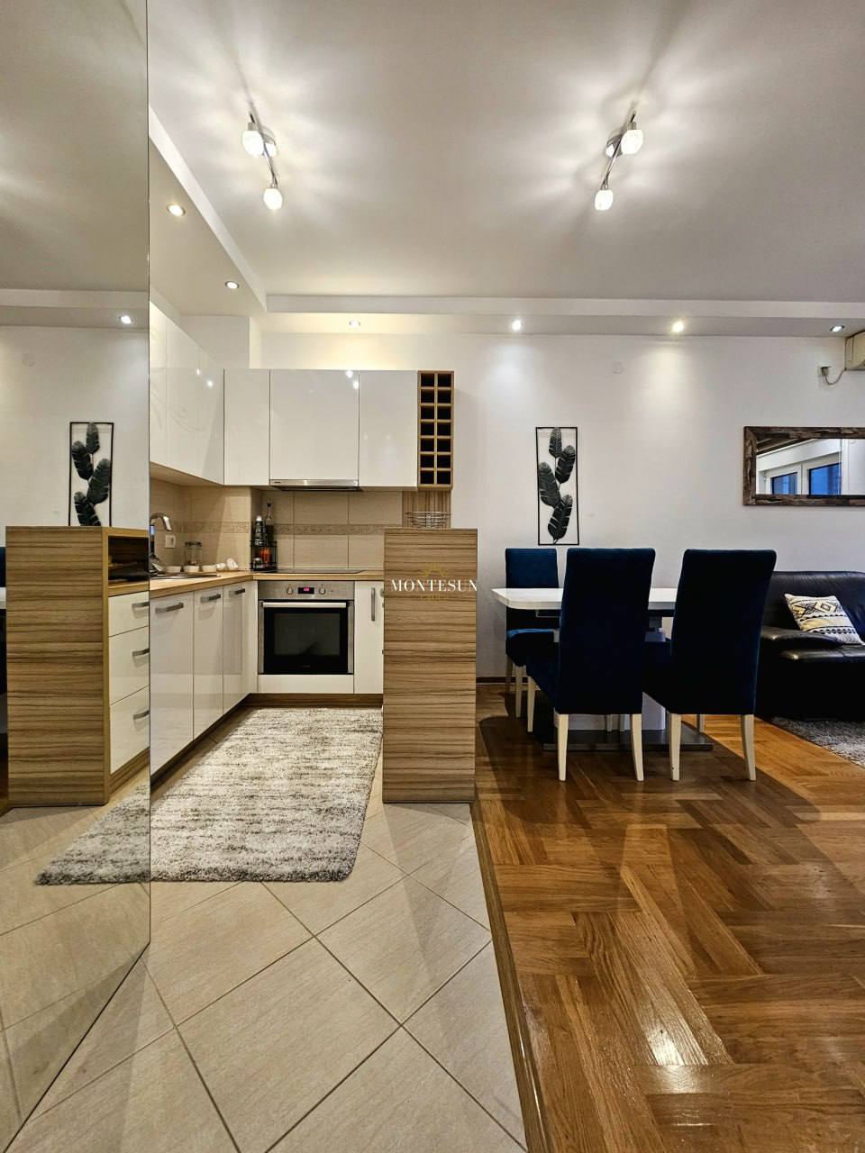 Квартира с 1 спальней в Будве, 46 м²