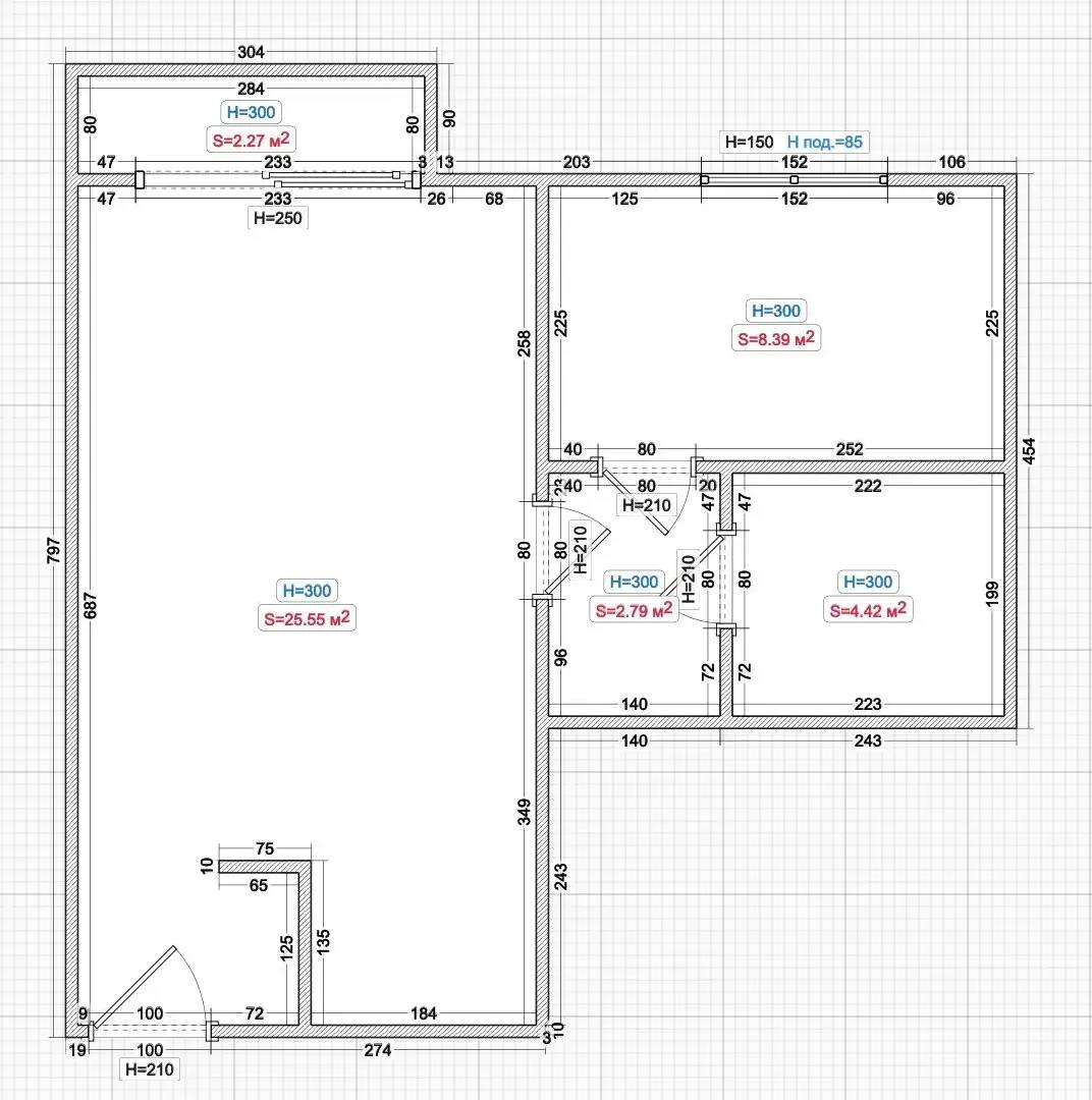 Квартира с 1 спальней в Баре, 46 м² thumbnail 27