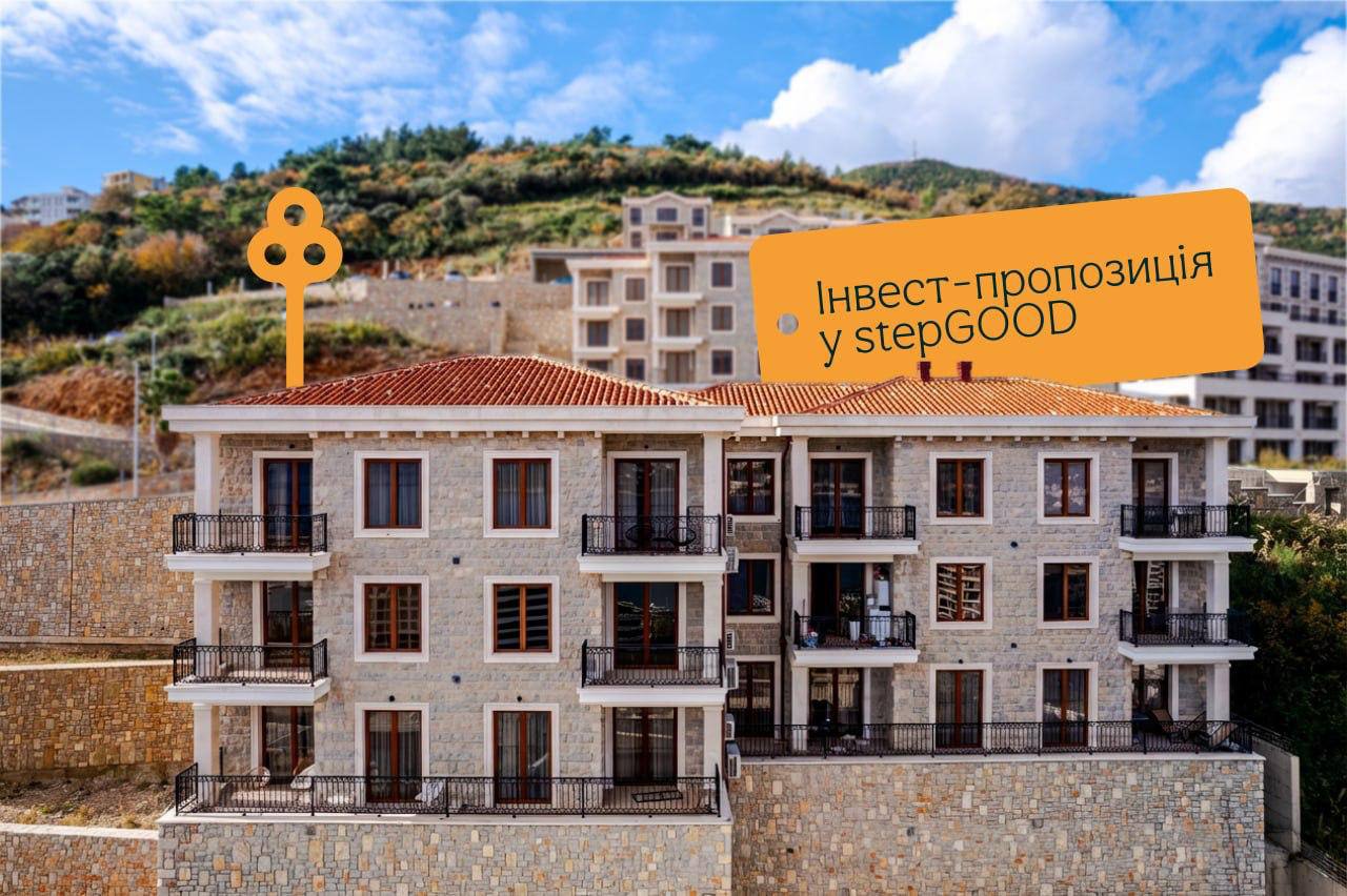 Квартира с 2 спальнями в Будве, 73 м²