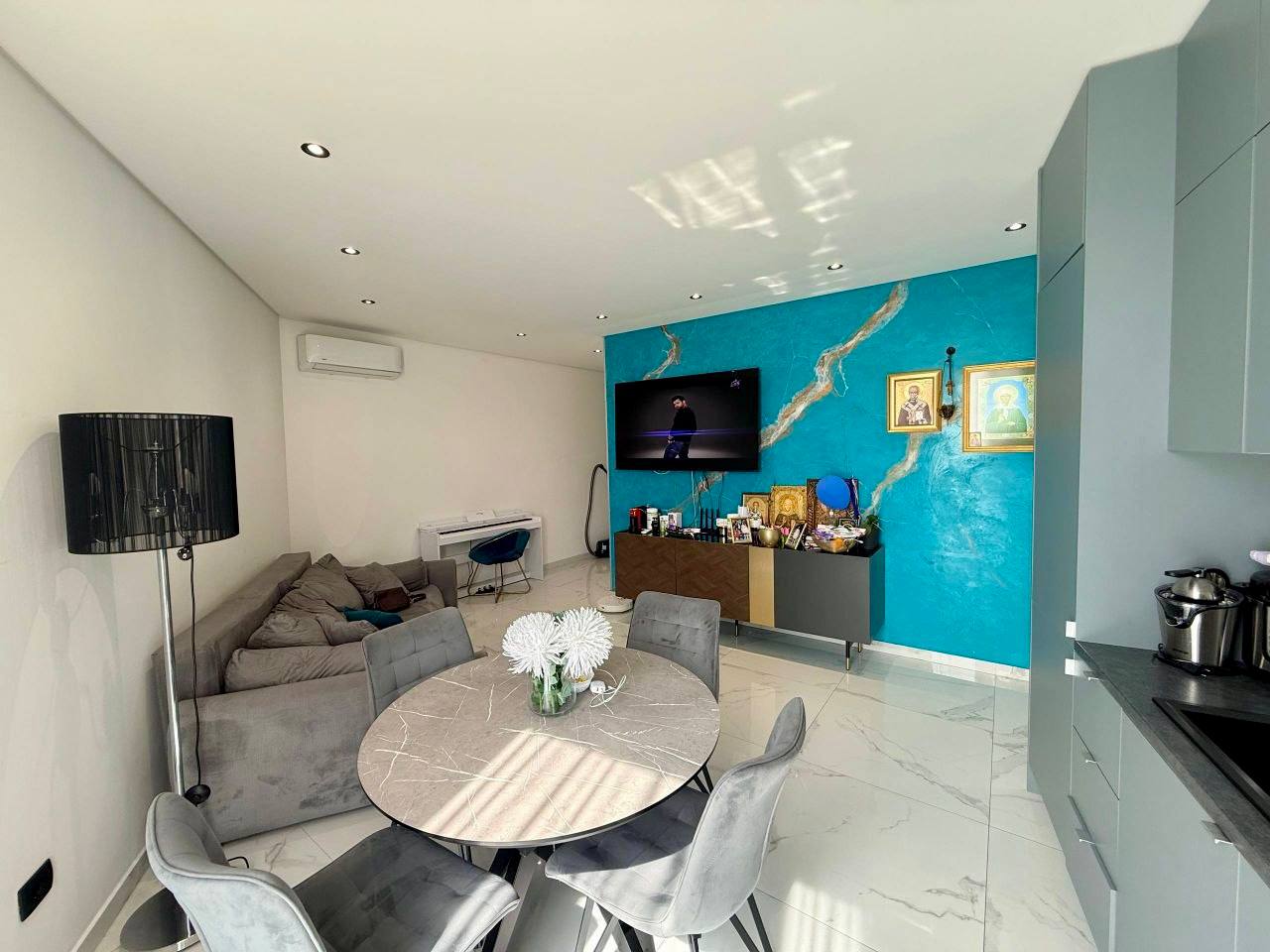 Квартира с 1 спальней в Будве, 91 м²