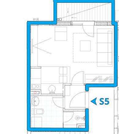 Студия в Тивате, 27.75 м² thumbnail 9
