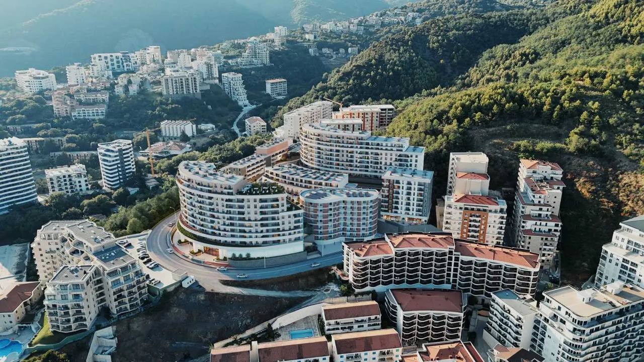 Квартира с 1 спальней в Бечичи, 60.56 м²
