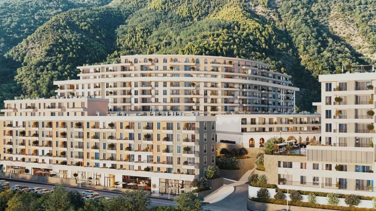 Квартира с 1 спальней в Бечичи, 60.56 м² 2