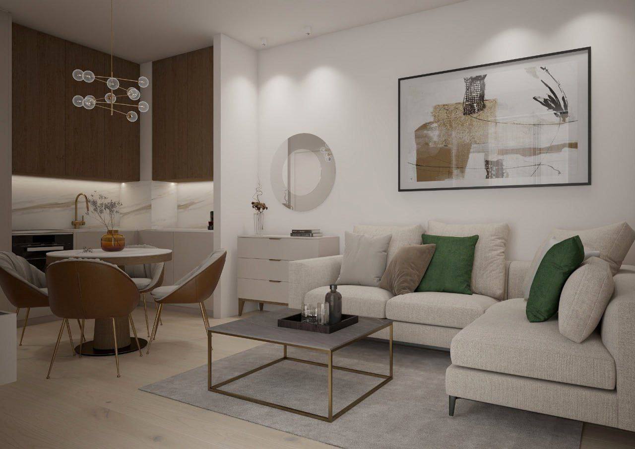Квартира с 2 спальнями в Бечичи, 98 м²