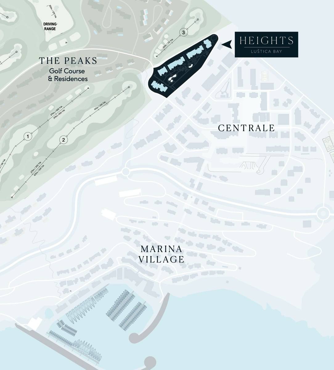 Квартира с 2 спальнями в Luštica Bay, 92.36 м²