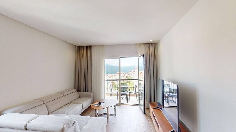 Квартира с 1 спальней в Luštica Bay, 61.25 м²