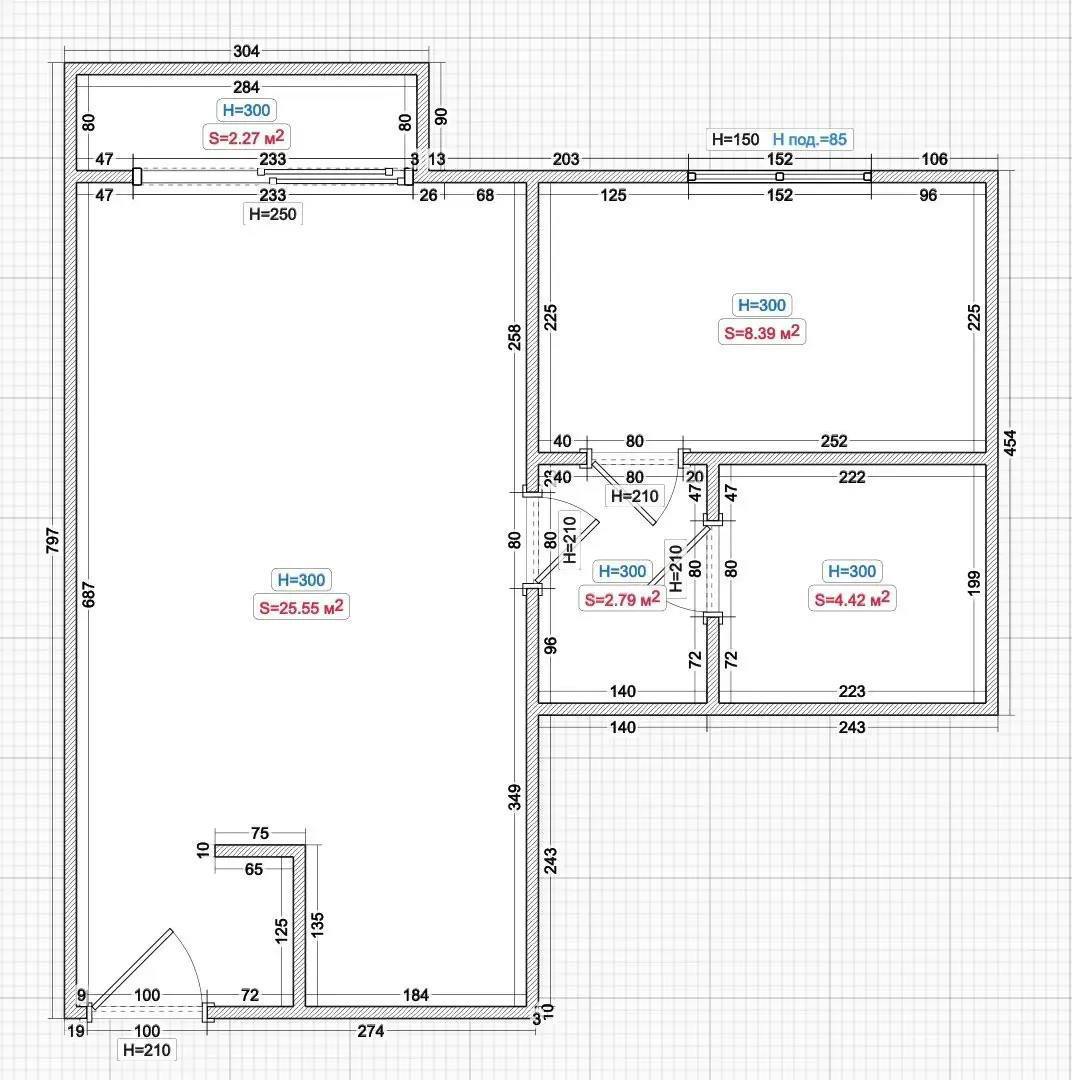 Квартира с 1 спальней в Баре, 46 м² thumbnail 9