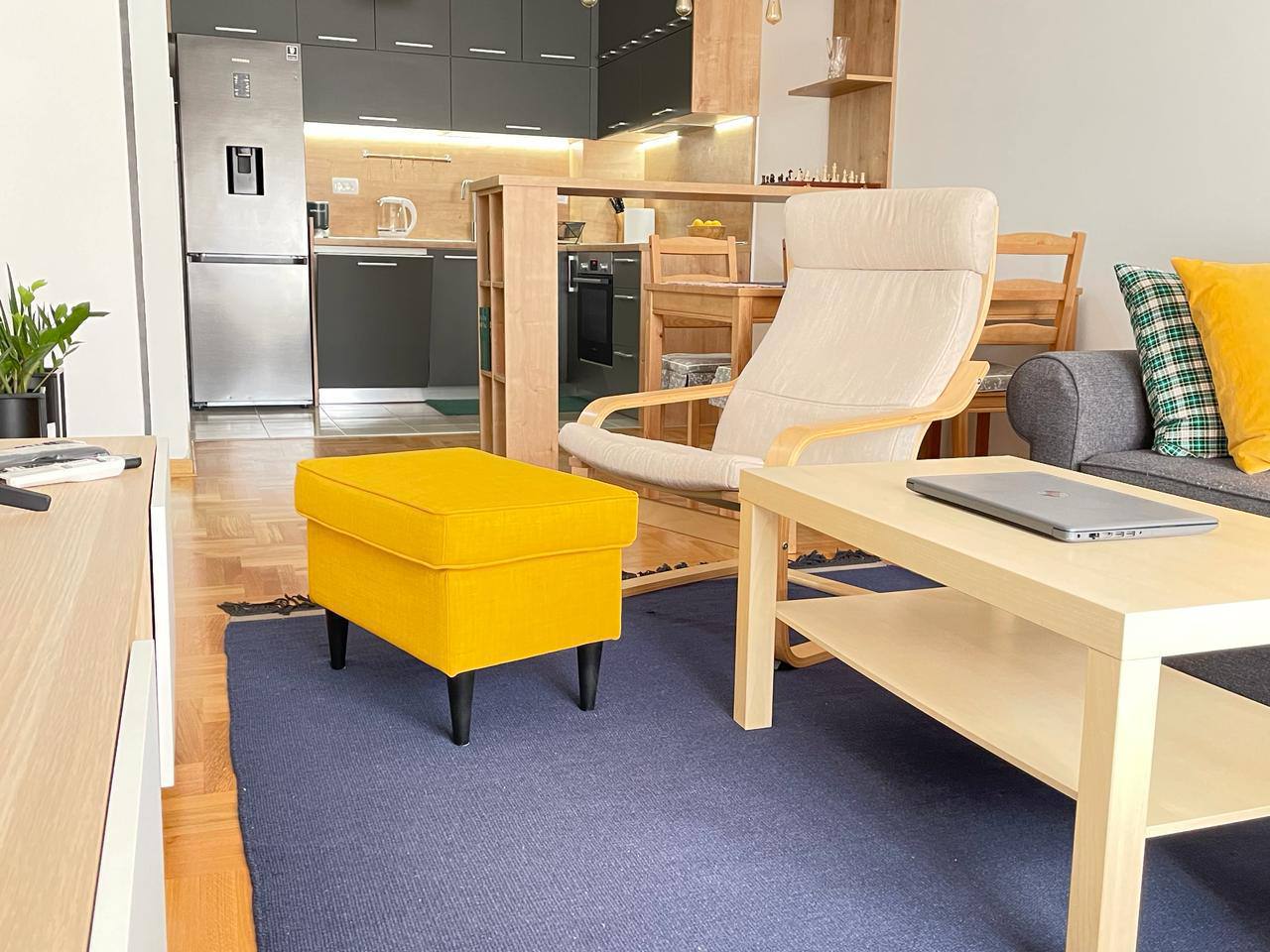 Квартира с 1 спальней в Розино, 46 м²