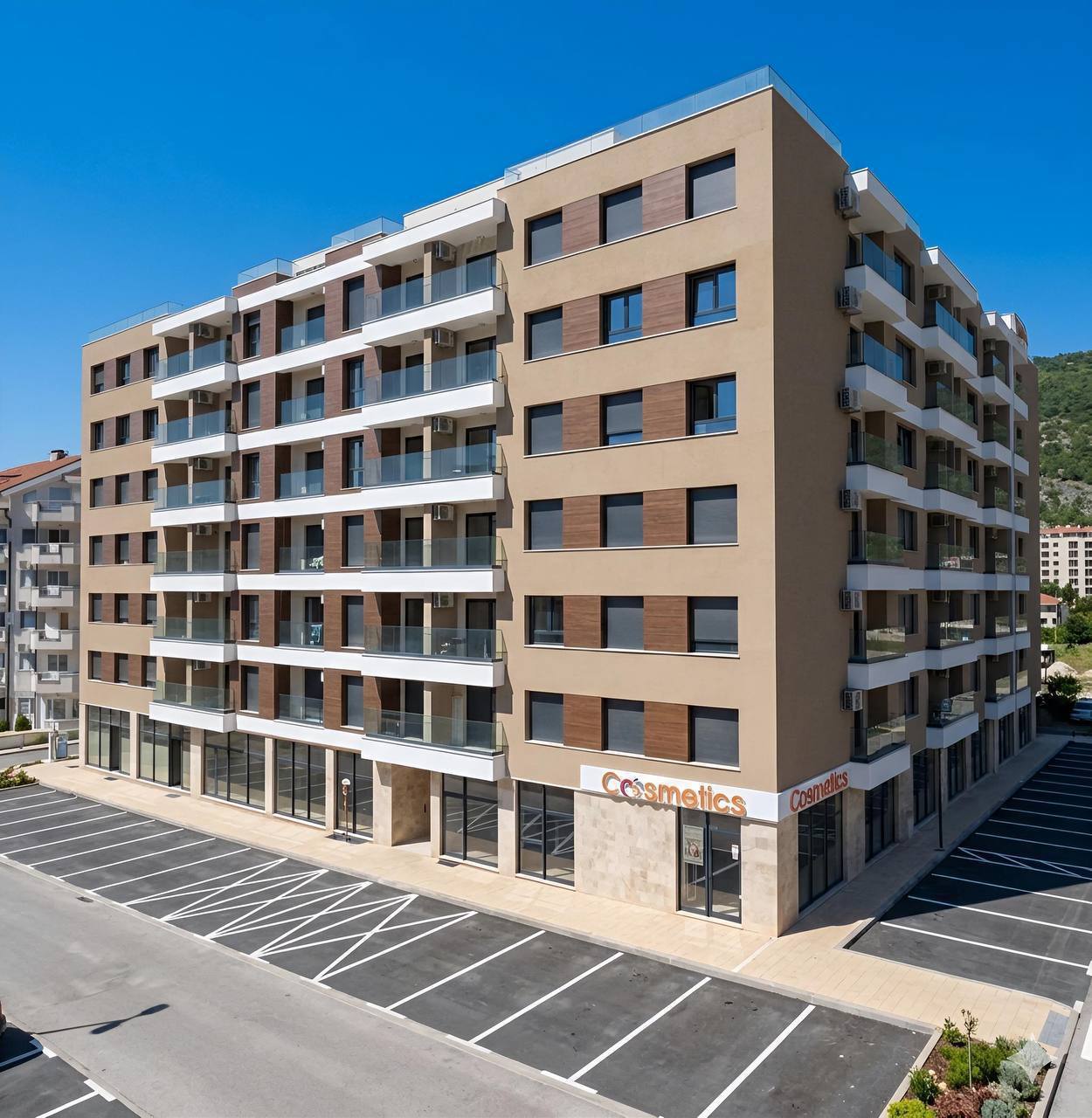 Квартира с 1 спальней в Розино, 52 м²