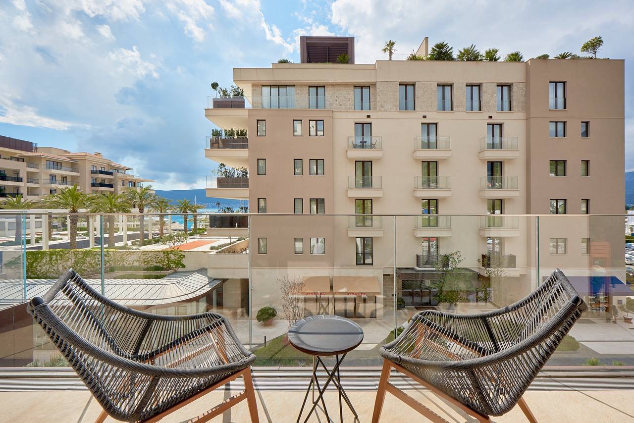 Квартира с 1 спальней в Porto Montenegro, 80 м²