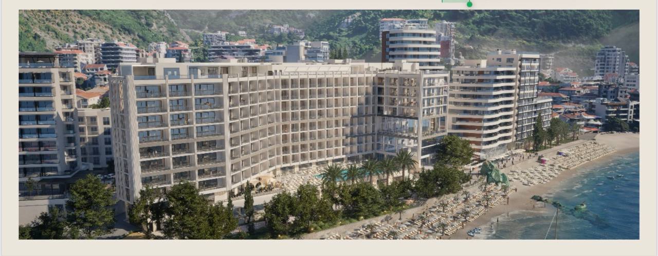 Квартира с 1 спальней в Будве, 38 м²
