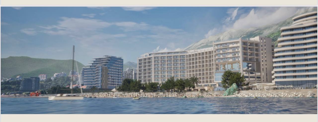 Квартира с 1 спальней в Будве, 38 м² 2