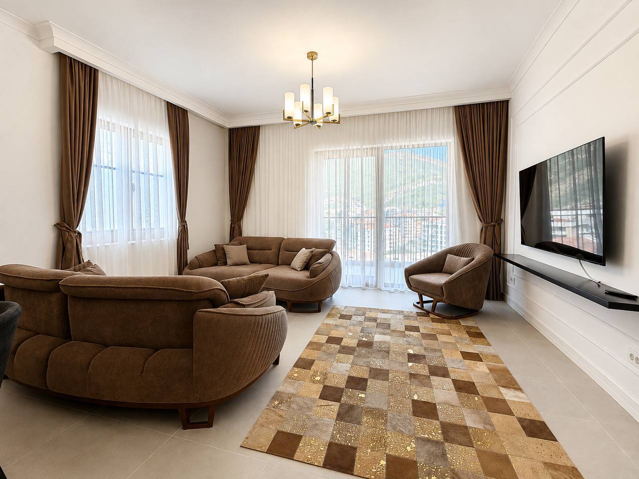 Квартира с 2 спальнями в Бечичи, 87 м²