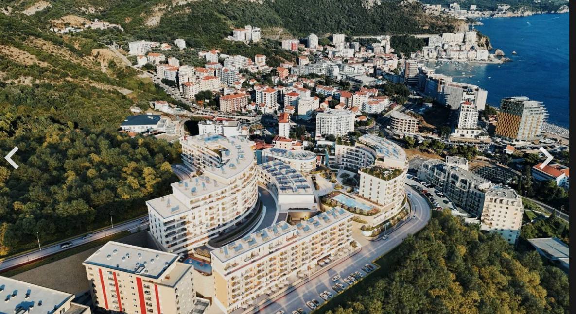 Квартира с 1 спальней в Бечичи, 51.2 м² 2