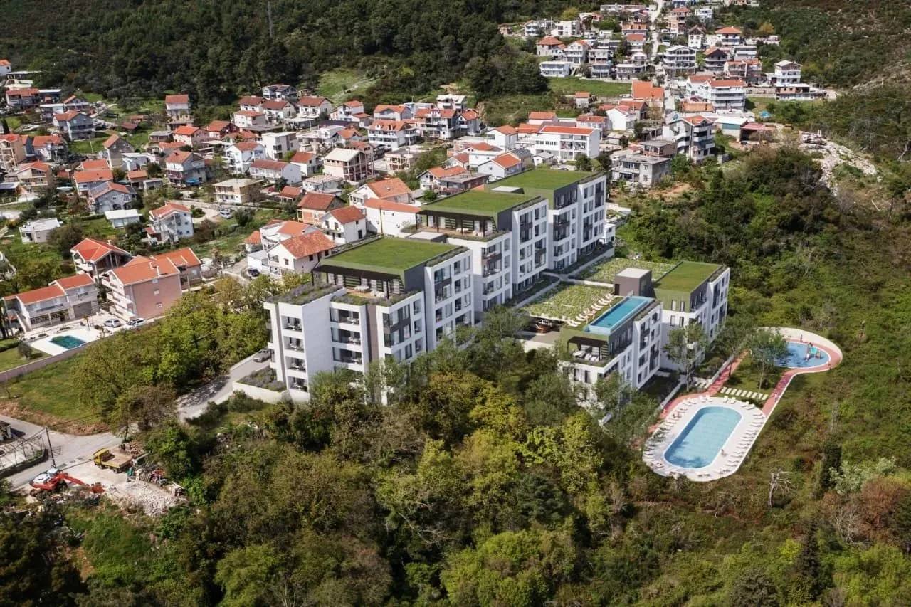 Студия в районе Мрчевац, Тиват, 27 м²