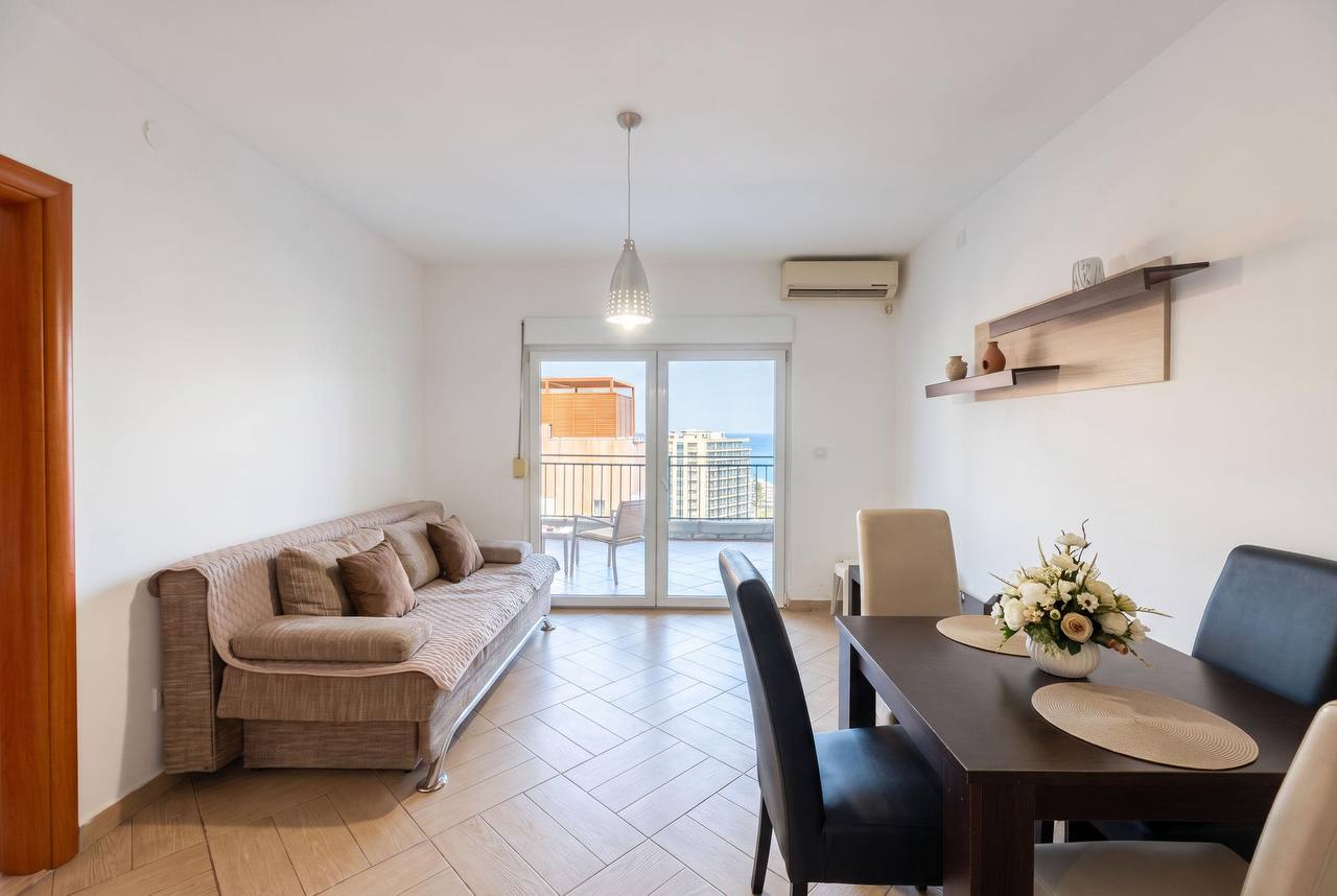 Квартира с 1 спальней в Будве, 56 м²