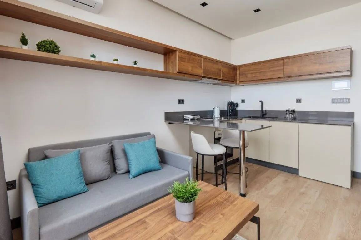 Квартира с 1 спальней в Которе, 30 м²