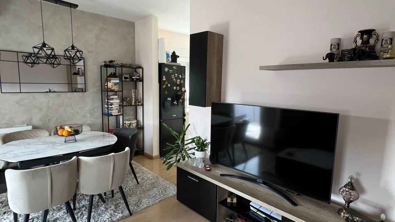 Квартира с 1 спальней в Подгорице, 53 м²