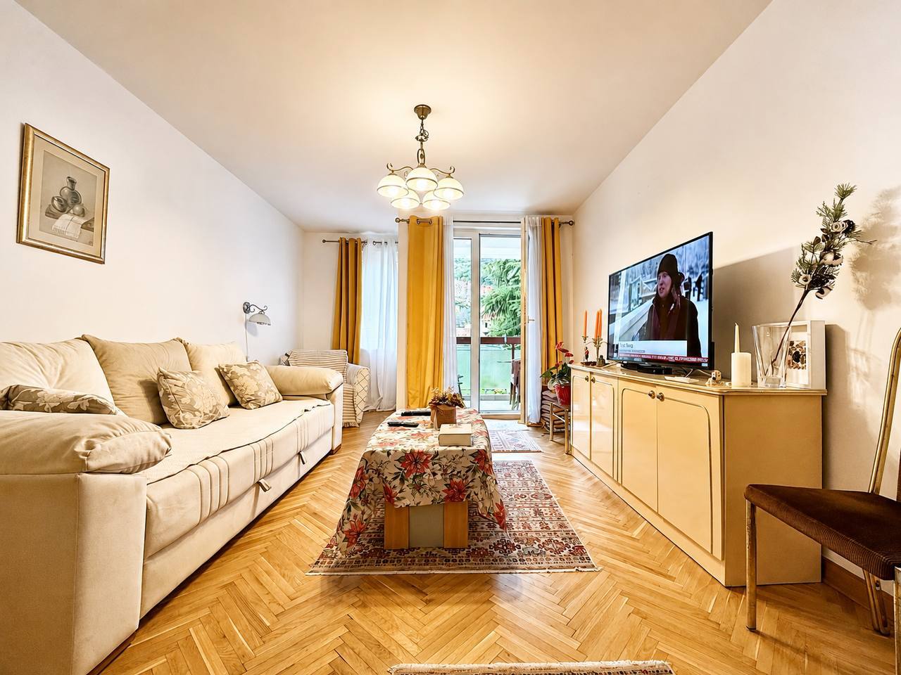 Квартира с 1 спальней в Розино, 60 м²