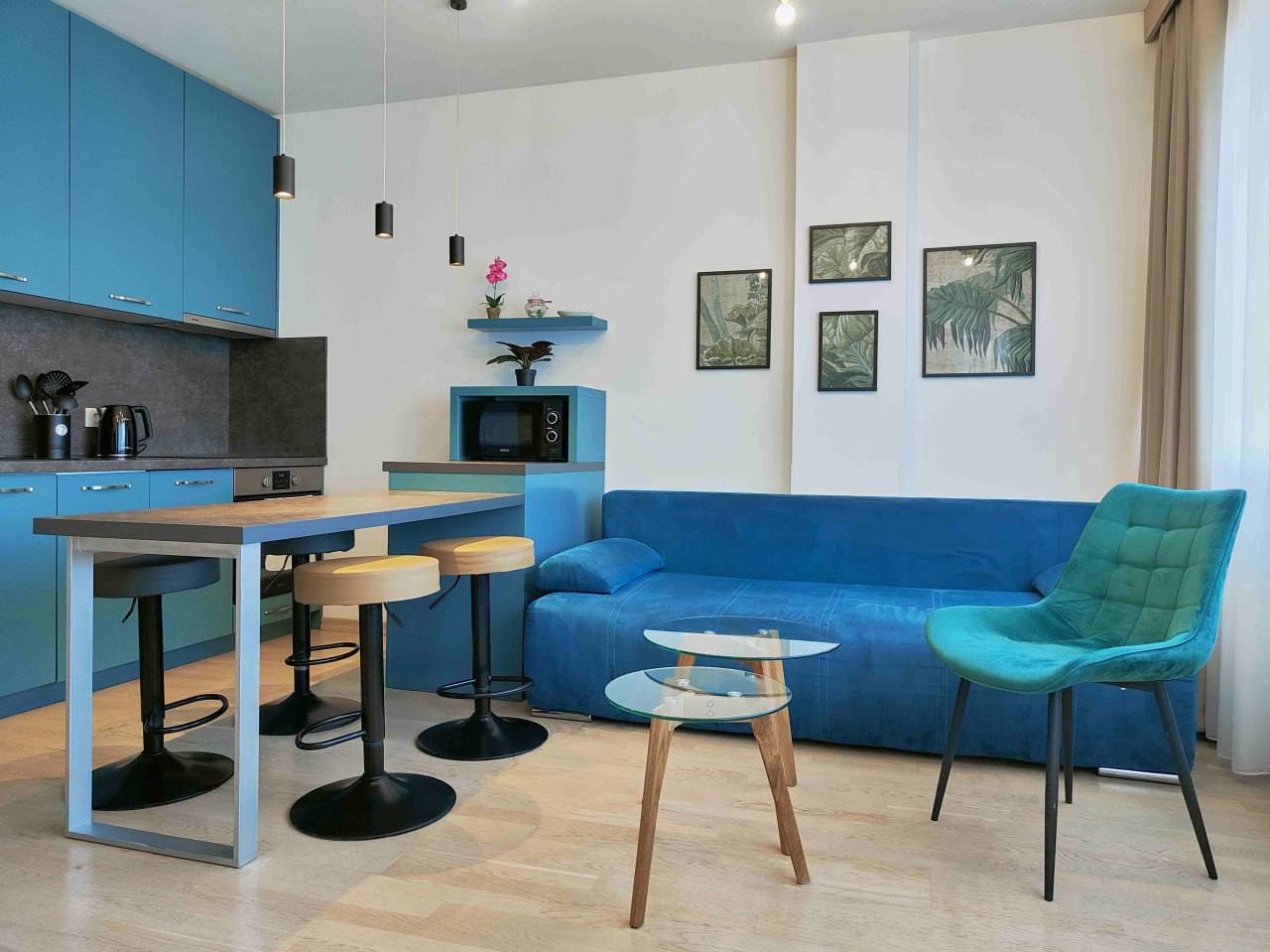 Квартира с 1 спальней в Будве, 47 м²