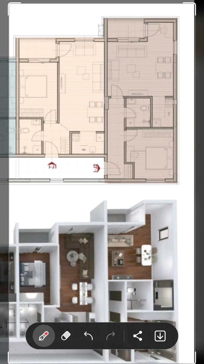 Квартира в Подгорице, 48 м² 4