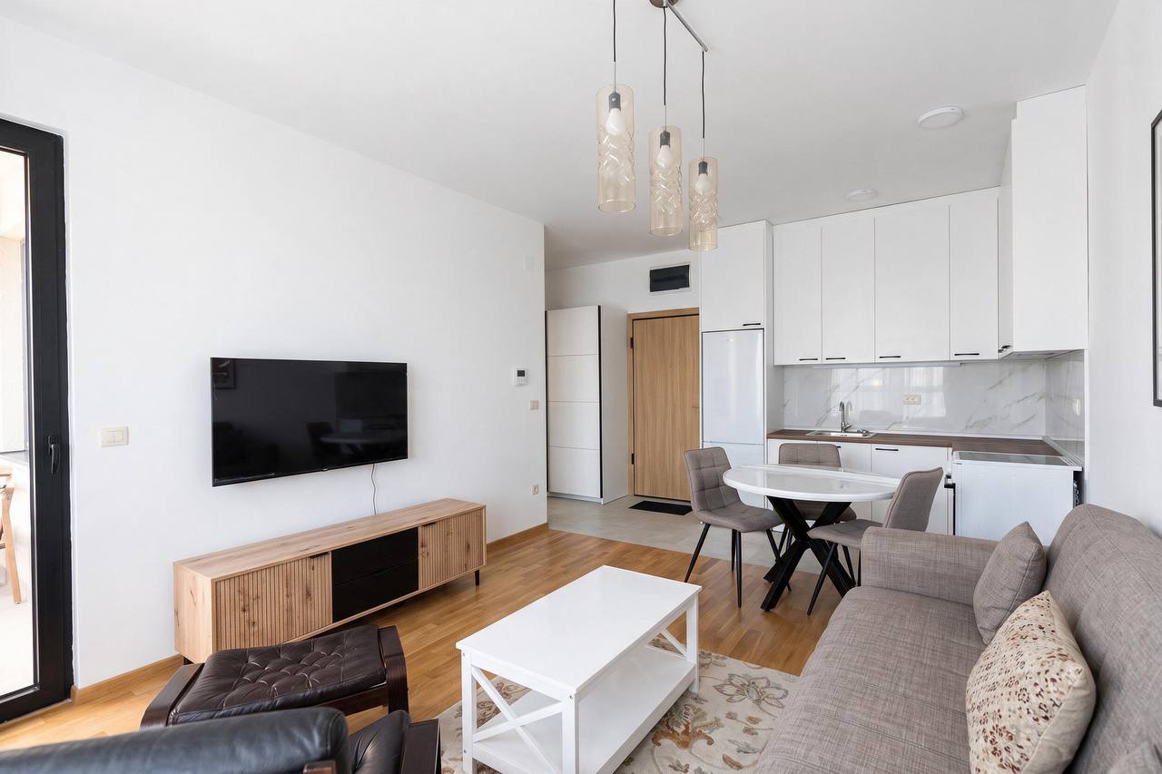 Квартира с 1 спальней в Будве, 42 м²