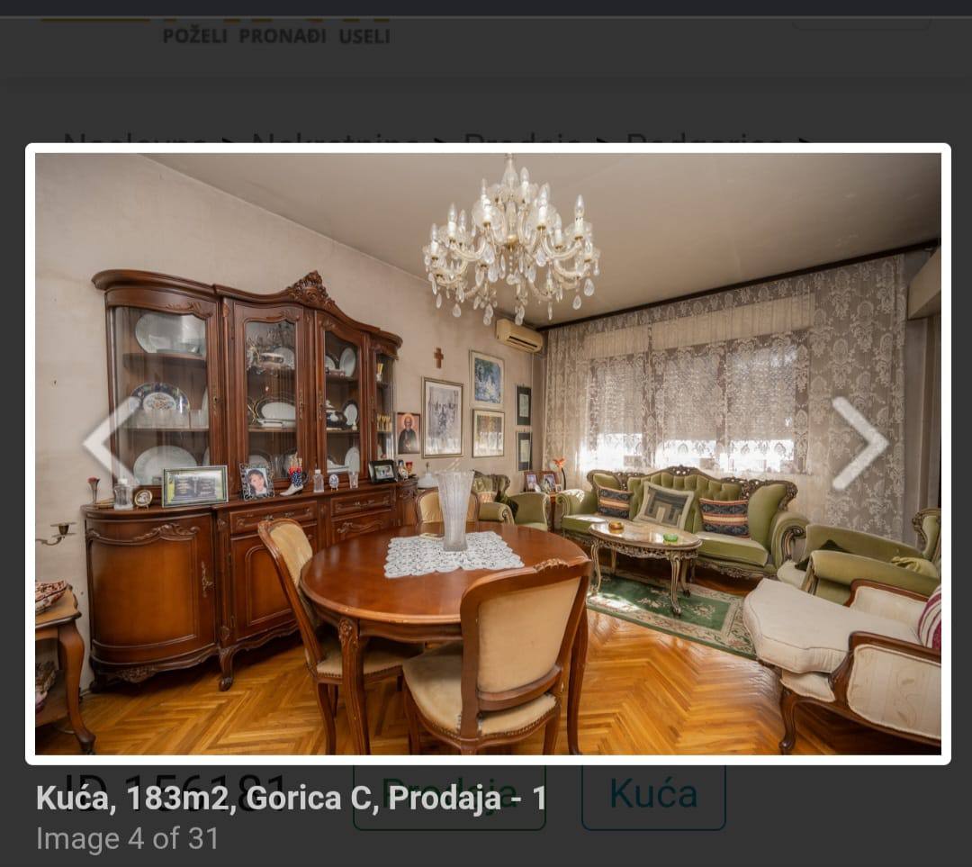 Дом с 3 спальнями в Подгорице, 183 м² 2