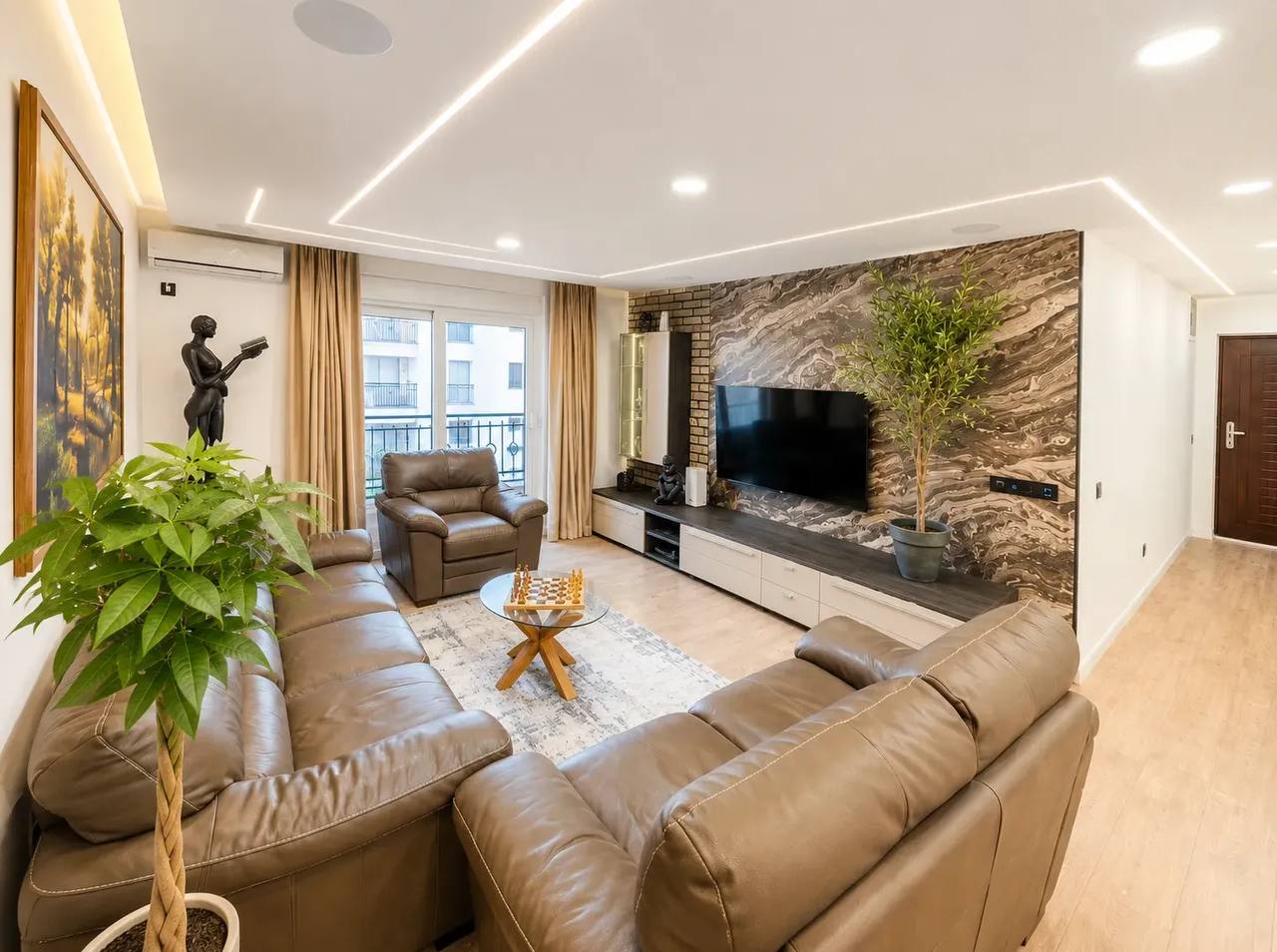 Квартира с 3 спальнями в Бечичи, 106 м²