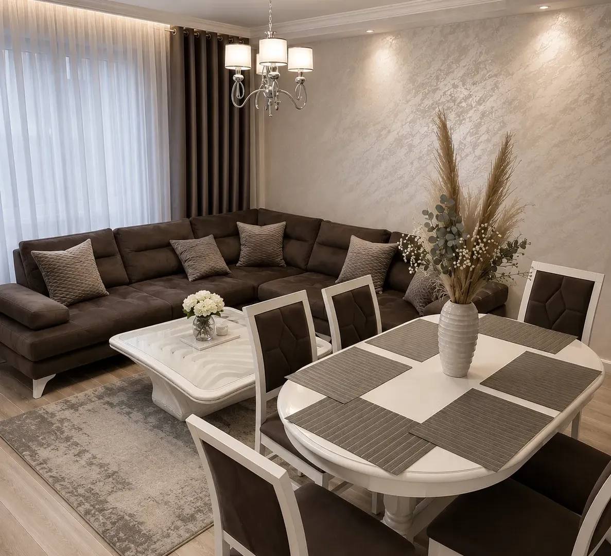 Квартира с 2 спальнями в Пржно, 78 м²